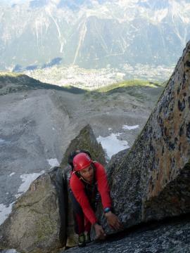 Traseul Nabot Leon, Chamonix{[]}Traseul Nabot Leon, Chamonix