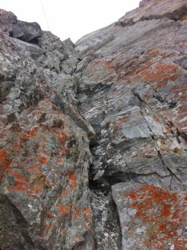 Traseu nou pe Le Brevent (Aguilles Rouges, masivul Mont Blanc){[]}Traseu nou pe Le Brevent