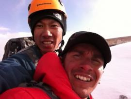 Traseu nou pe Le Brevent (Aguilles Rouges, masivul Mont Blanc){[]}Traseu nou pe Le Brevent